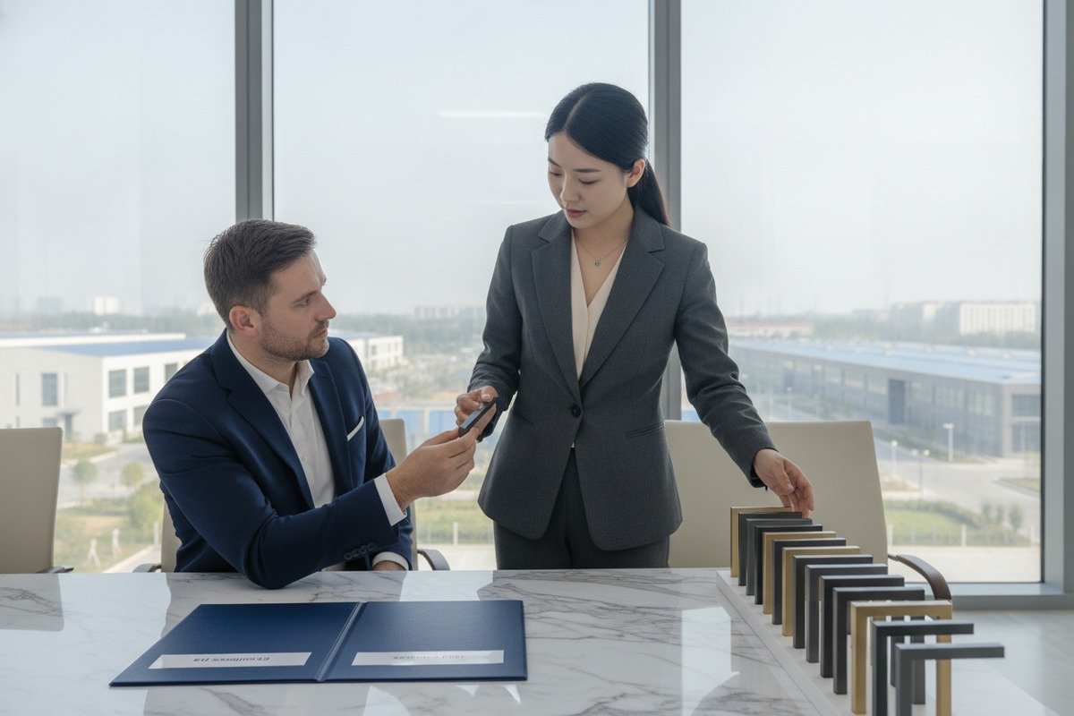 How Should I Evaluate a Supplier’s Ability to Meet EU Compliance Requirements When Sourcing Aluminum Furniture Handles from China?
