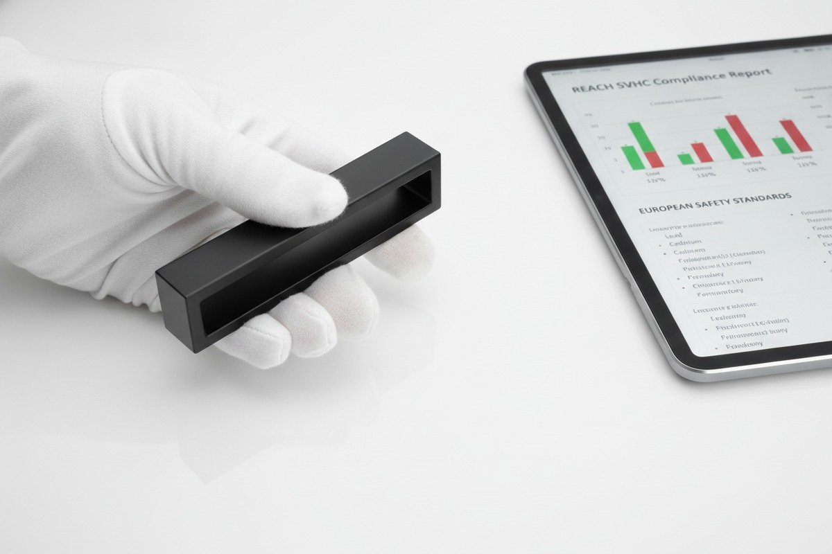 REACH and RoHS Certifications REACH SVHC declaration and RoHS test reports for aluminum handle model and alloy compliance (ID#2)