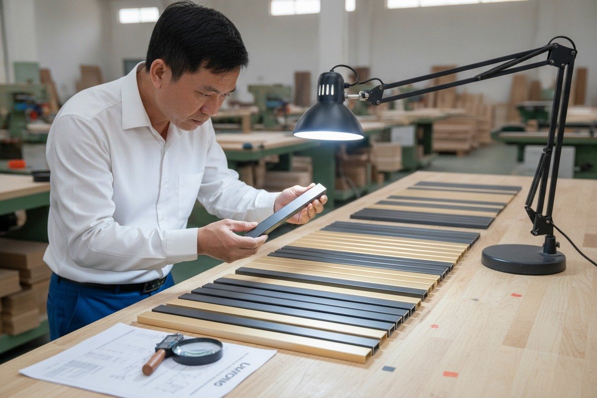 As a Vietnamese Furniture Manufacturer, How Can I Determine if the Edge Finishing of Aluminum Furniture Handles Is Smooth and Burr-Free?