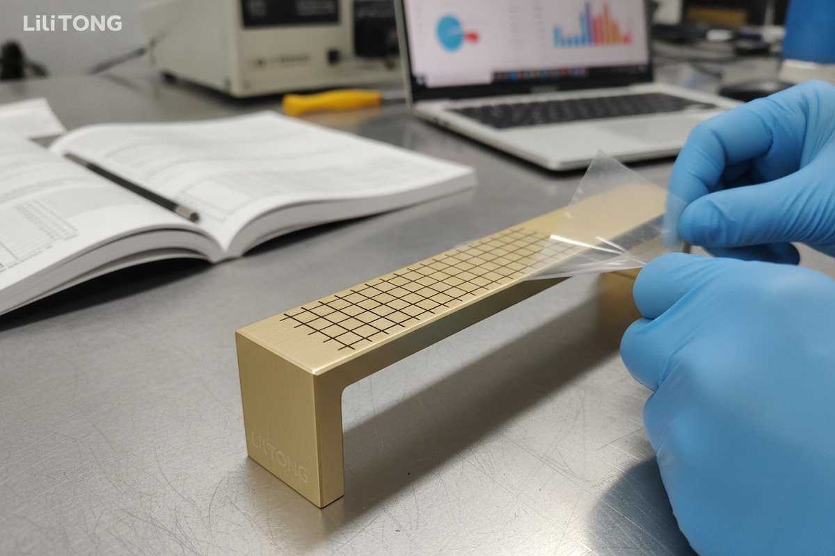 Salt Spray Test Results Salt spray test results showing oxidation resistance for aluminum handles in coastal environments (ID#3)