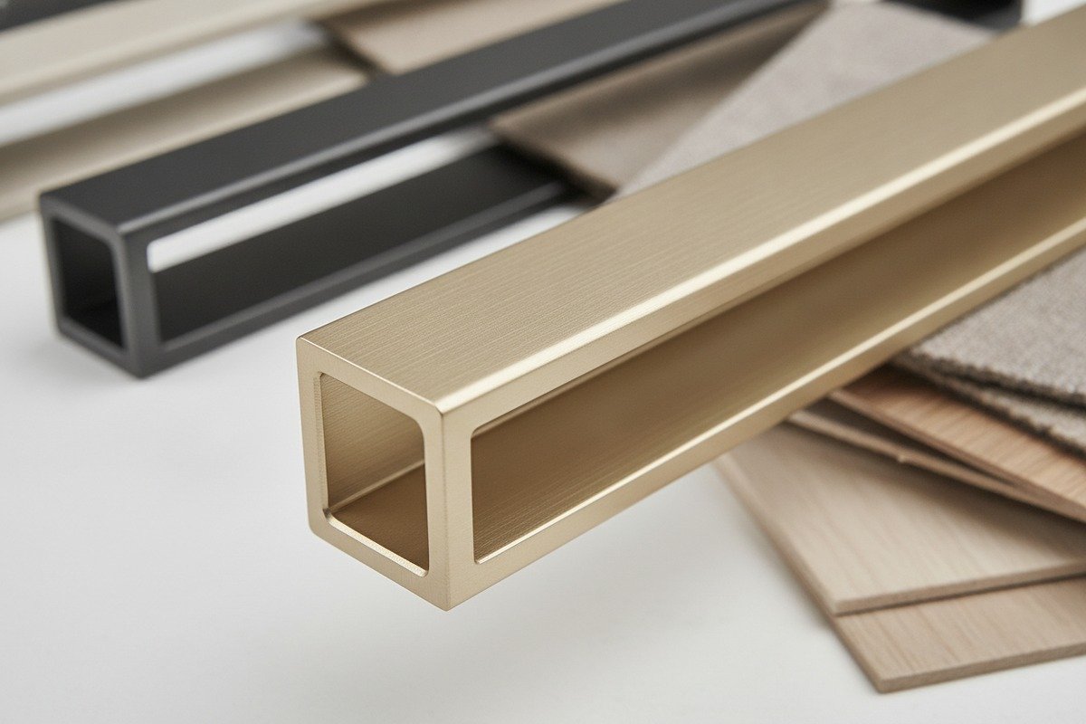 Quality Aluminum Handle Standards High-quality 6063-T5 aluminum handles with corrosion resistance for the humid Vietnam climate (ID#5)