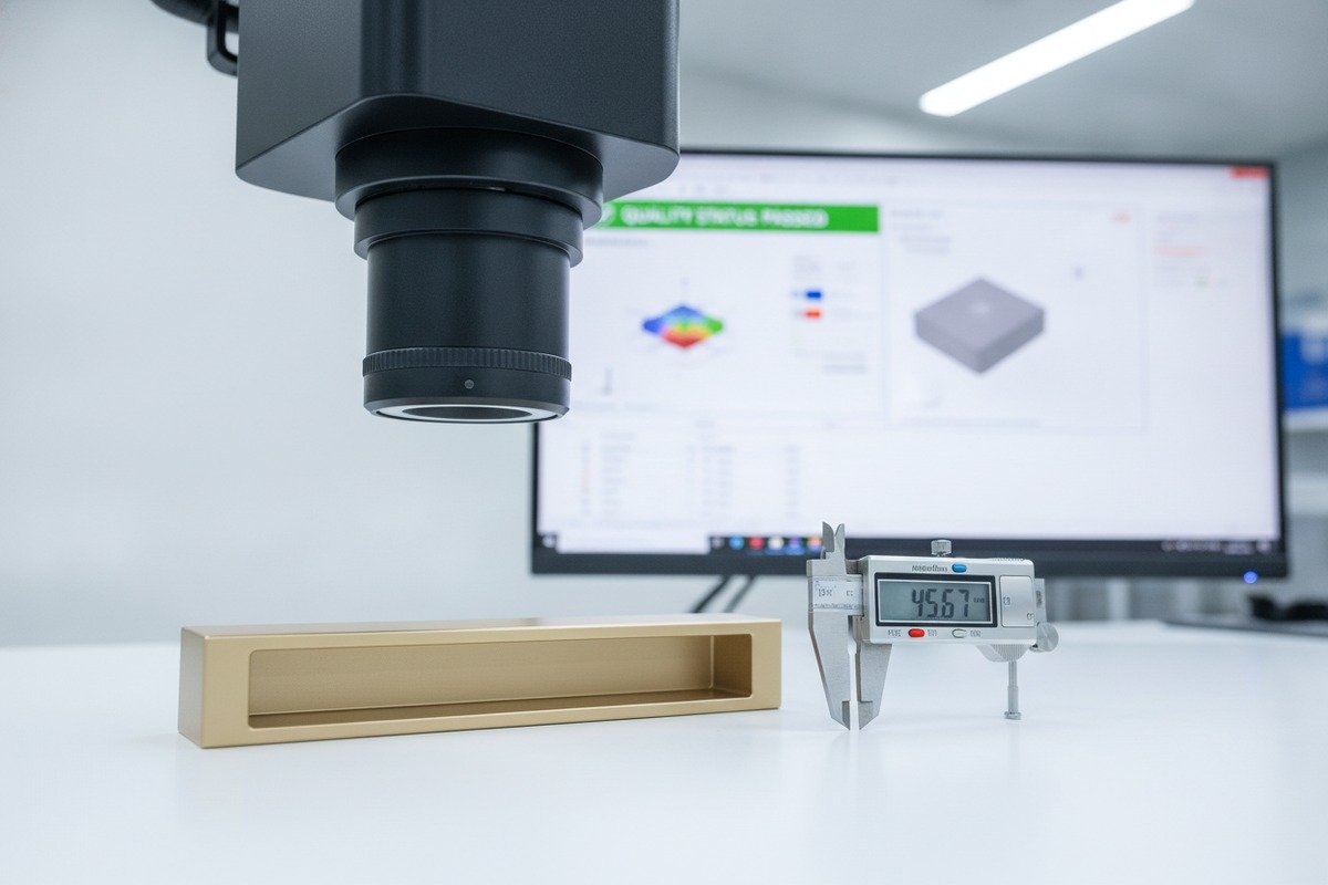 Digital Quality Report Transparency Digital tools for transparent custom furniture handle quality reports with batch-traceable inspection data (ID#3)