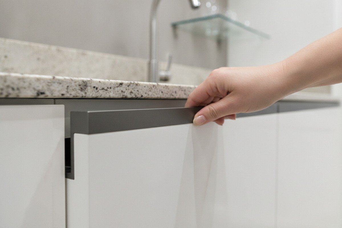 Standard Hole Distance Specs Standard hole distance measurements for aluminum cabinet handles ranging from 64mm to 320mm (ID#3)