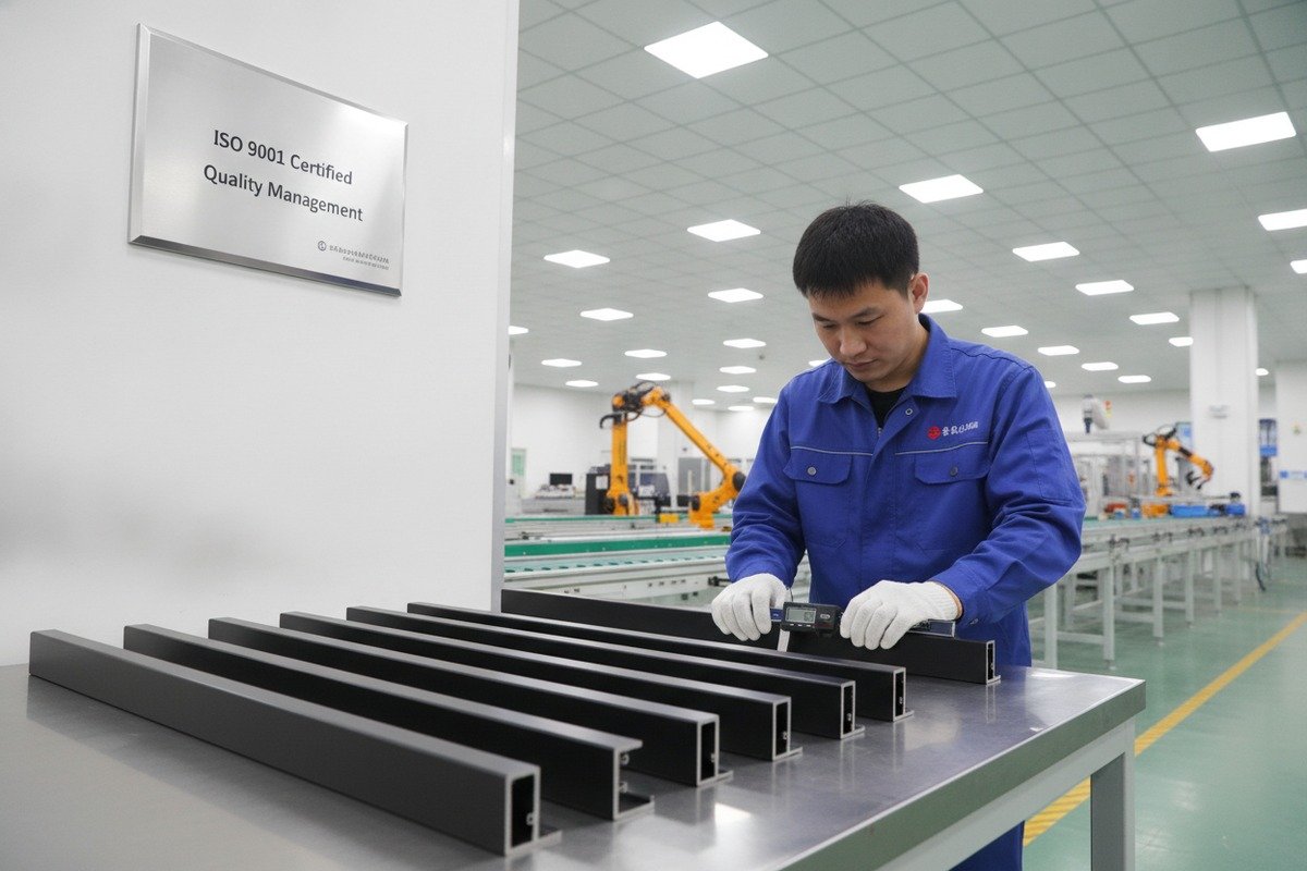 Global Export Certification Standards ISO 9001 and SGS certified aluminum furniture handles for global export quality assurance (ID#2)