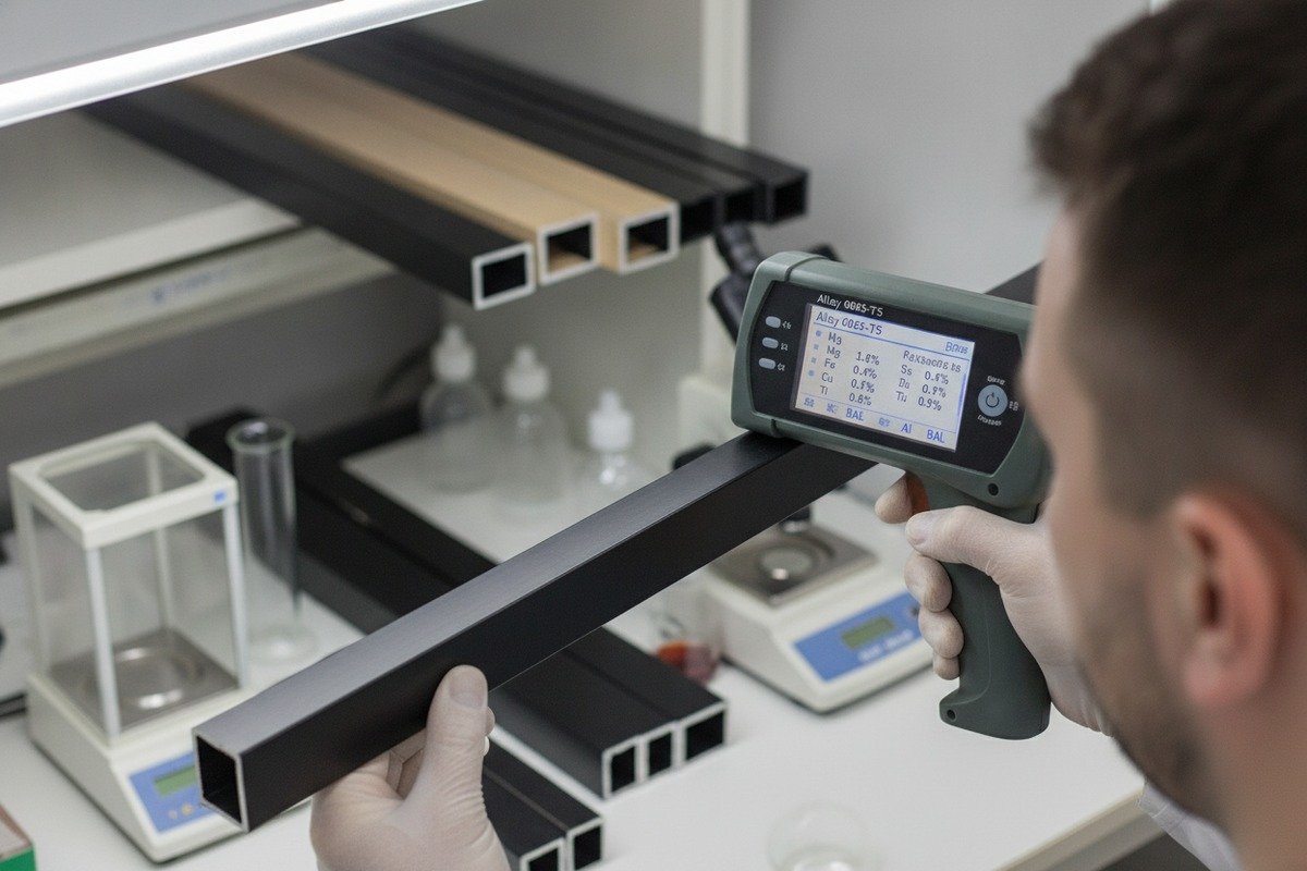Verifying Aluminum Alloy Purity Verifying aluminum alloy composition and purity using material specification sheets and mill test certificates (ID#2)
