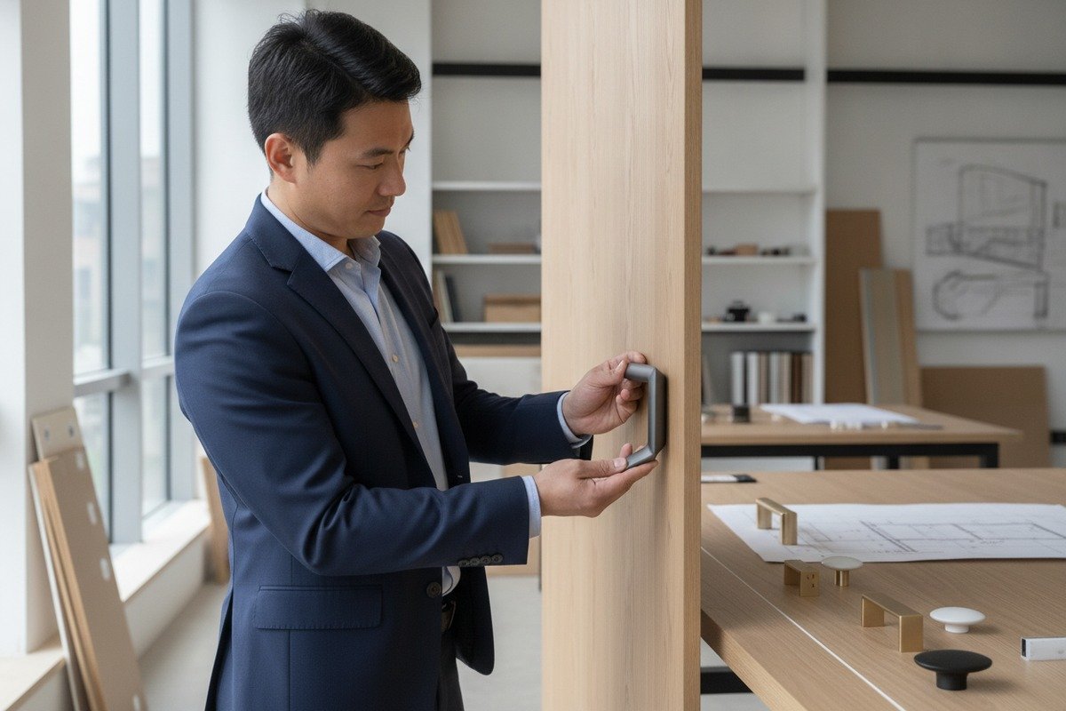 How Should I Evaluate the Impact of Different Aluminum Furniture Handle Lengths on Furniture Appearance When Sourcing?
