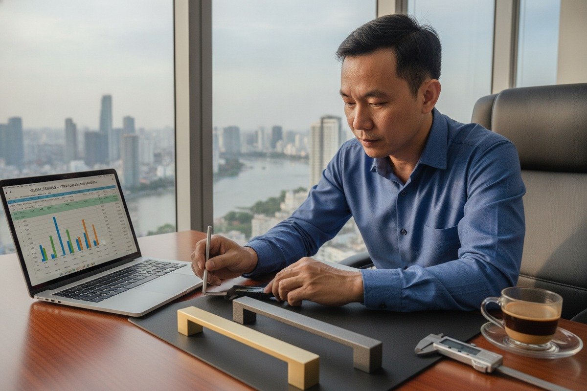 I Am Sourcing Aluminum Furniture Handles in Vietnam. How Should I Compare the Cost Differences Between Importing from China and Sourcing Locally?