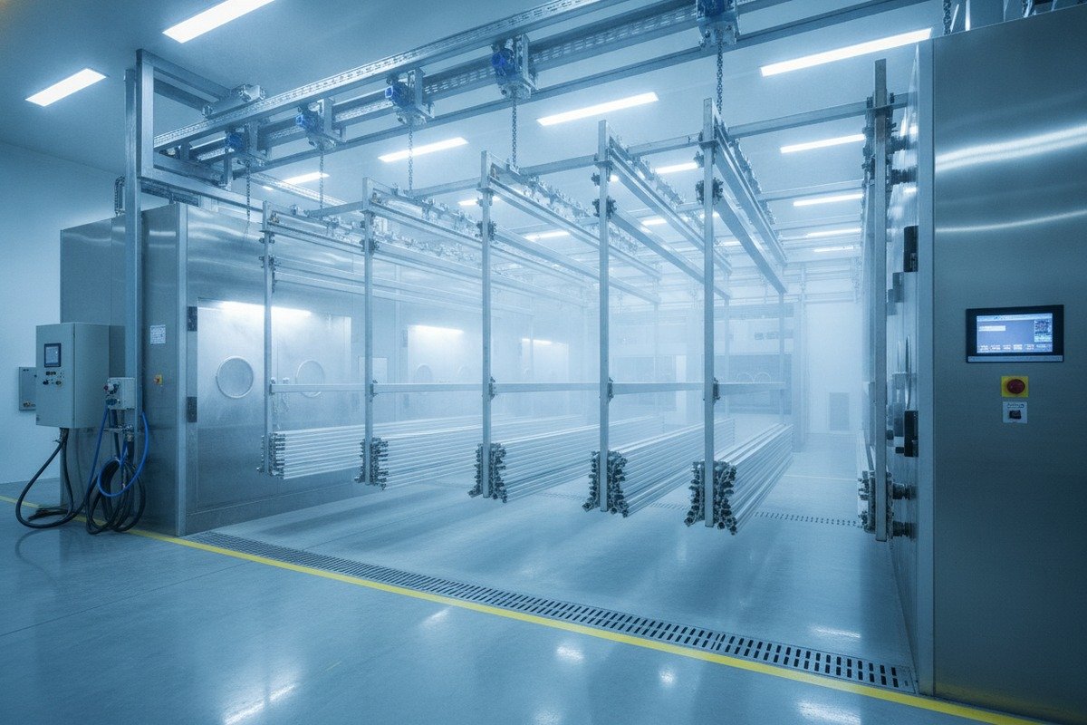 Aluminum surface treatment standards including ISO 7599 for anodizing and uniform finishes (ID#3)