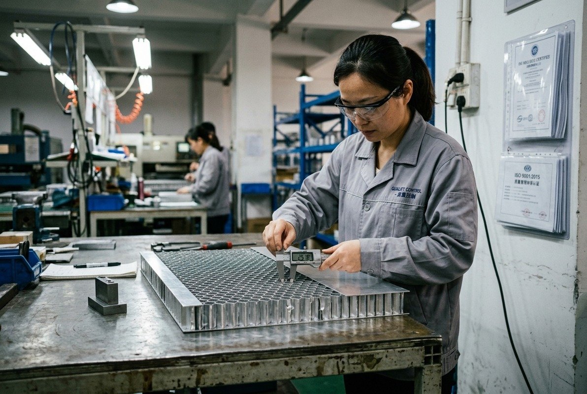 Custom Honeycomb Panel Services Custom OEM and ODM services for honeycomb panels with specific designs and finishes (ID#3)