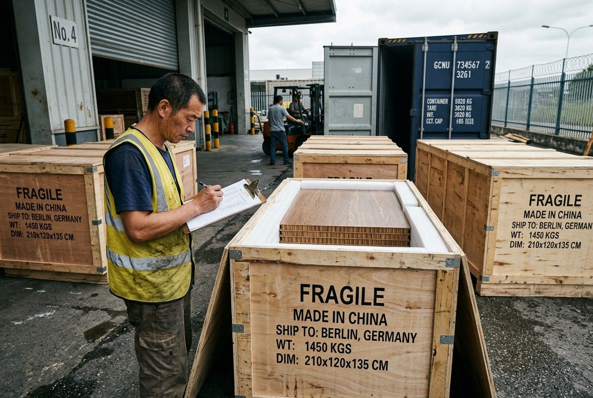 Managing honeycomb panel delivery schedules and logistics to avoid project delays (ID#5)