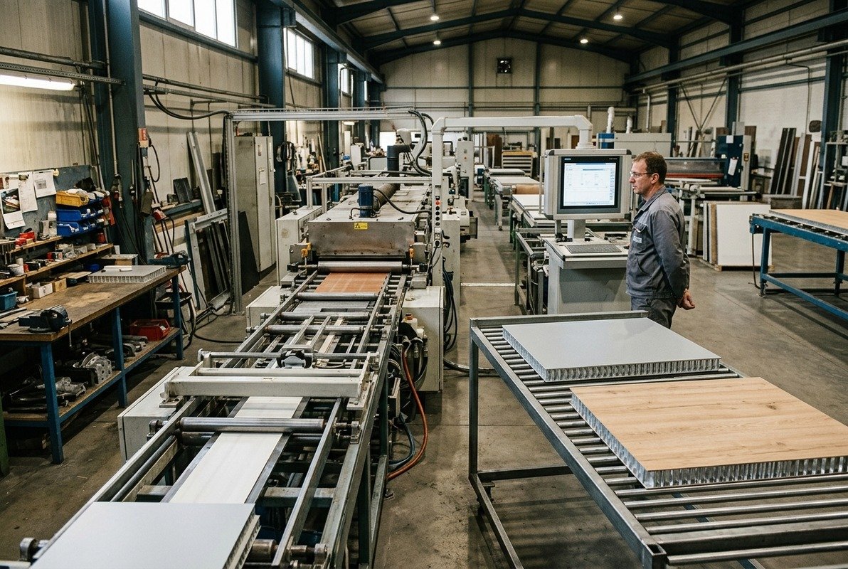 Choosing The Right Manufacturer Choosing a honeycomb panel manufacturer based on production capacity and fire-resistance certifications (ID#2)