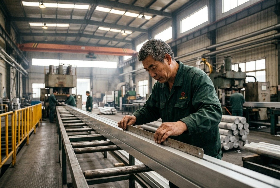 Profile Quality Control Standards Quality control standards and certifications ensuring durability of slim frame glass door profiles (ID#4)