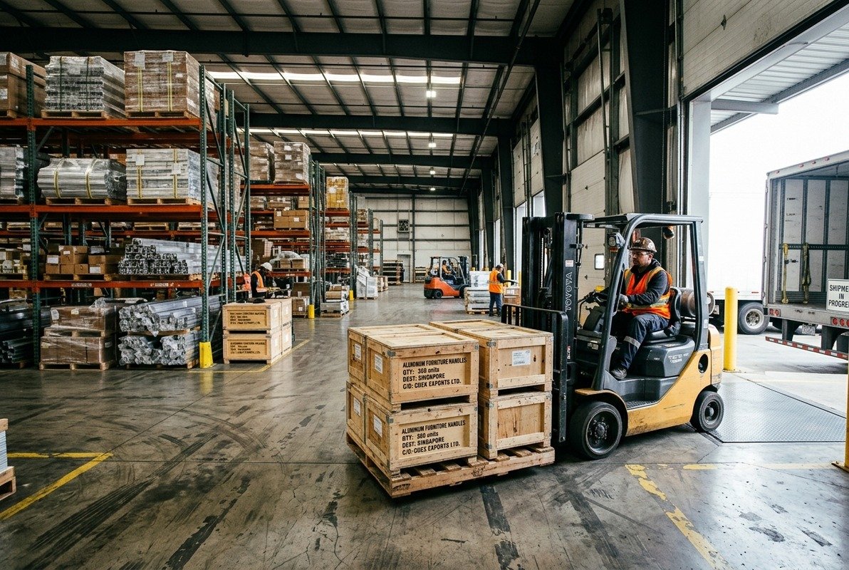 Shipping and Lead Times Managing lead times and shipping costs for bulk aluminum handle orders from China (ID#4)